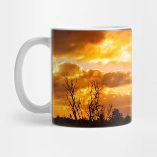 Sunset by the lake Mug